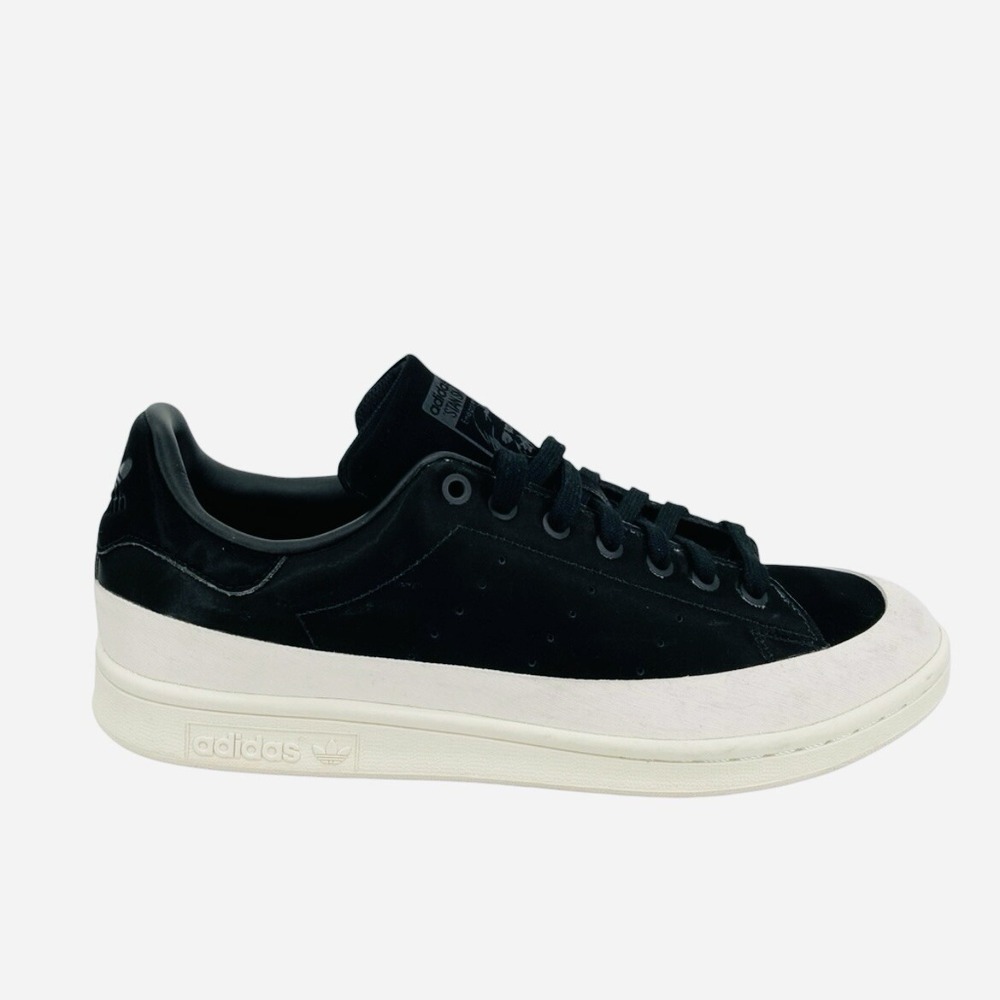 Adidas Originals Stan Smith Womens Black White Sneakers Shoes Sz 10 Low Top NWOB